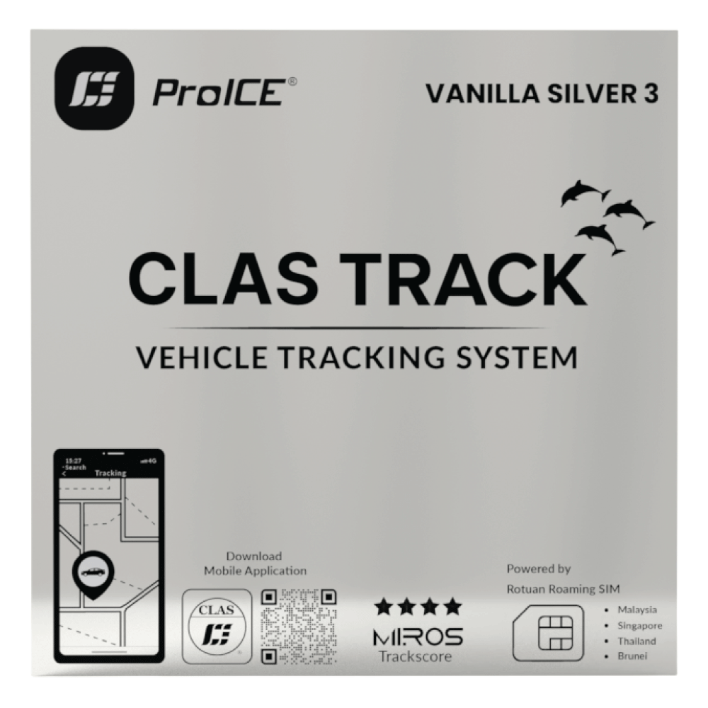 Vanilla Silver 3 vehicle tracking system